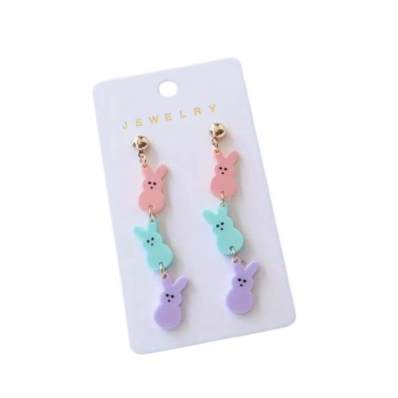 Whimsy_and_Rose Jewelry - Bunny Dangle Earrings
